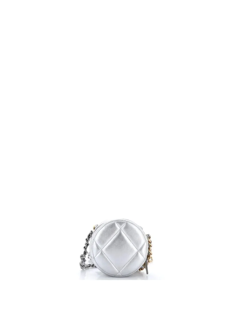 Chanel 19 Round Clutch With Chain #285796C22B